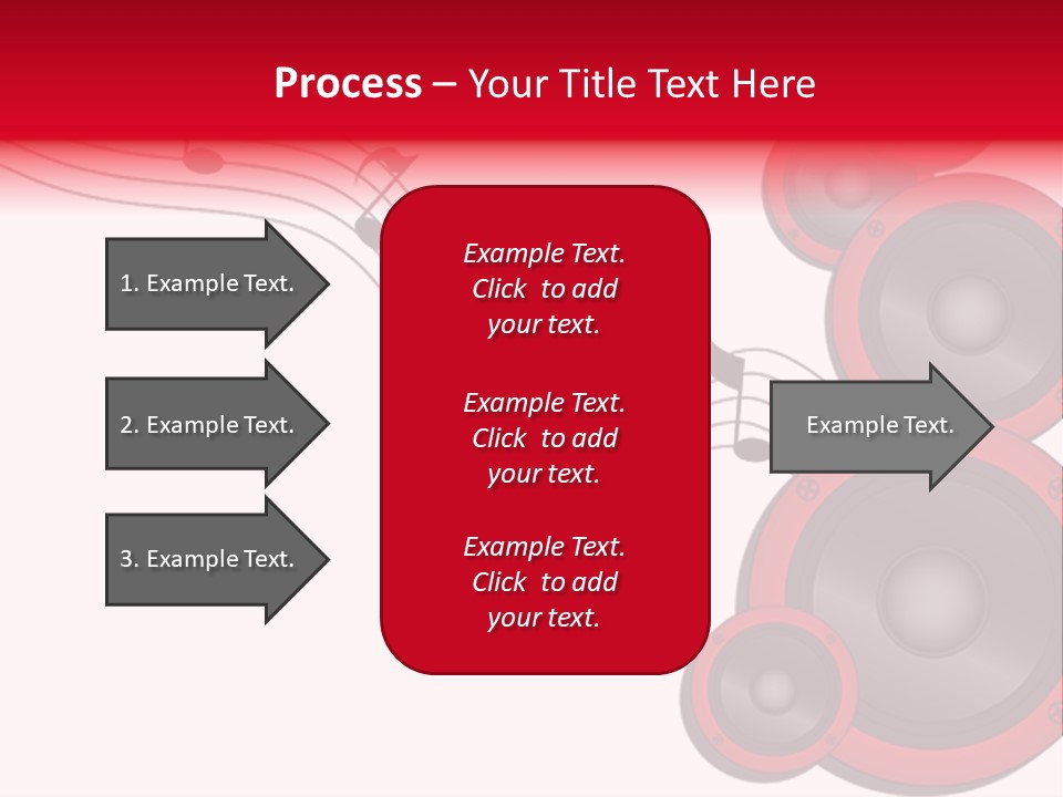 Soundwave Emit Pulse PowerPoint Template