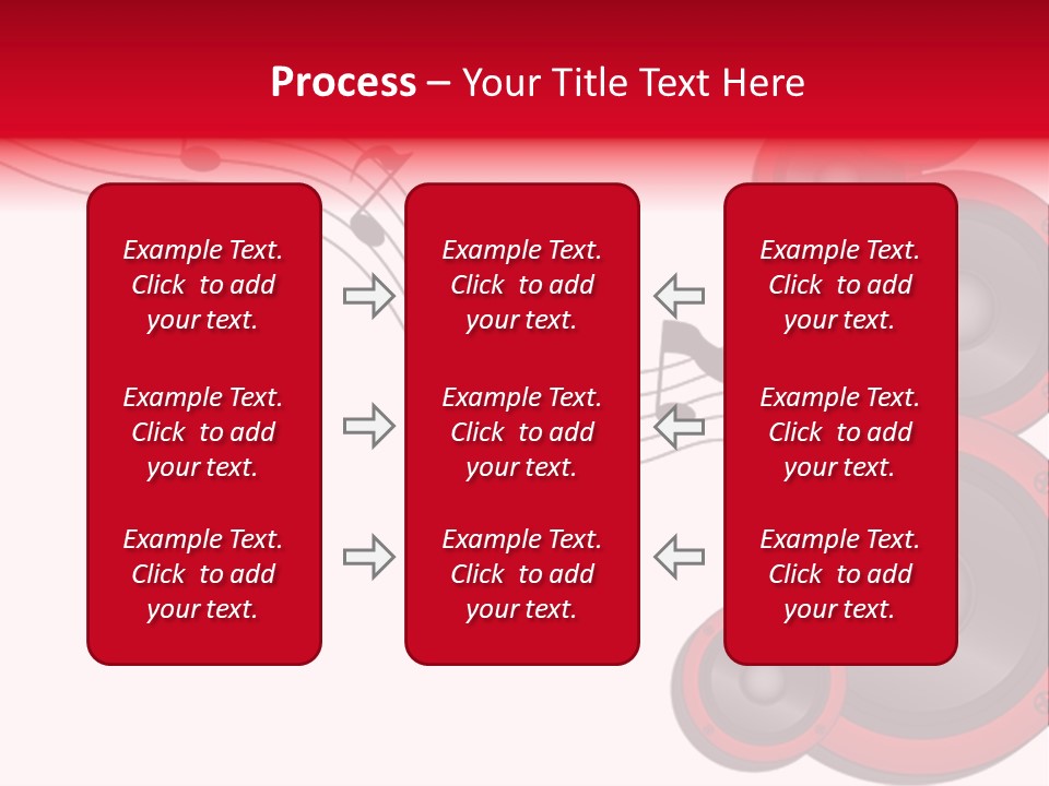 Soundwave Emit Pulse PowerPoint Template