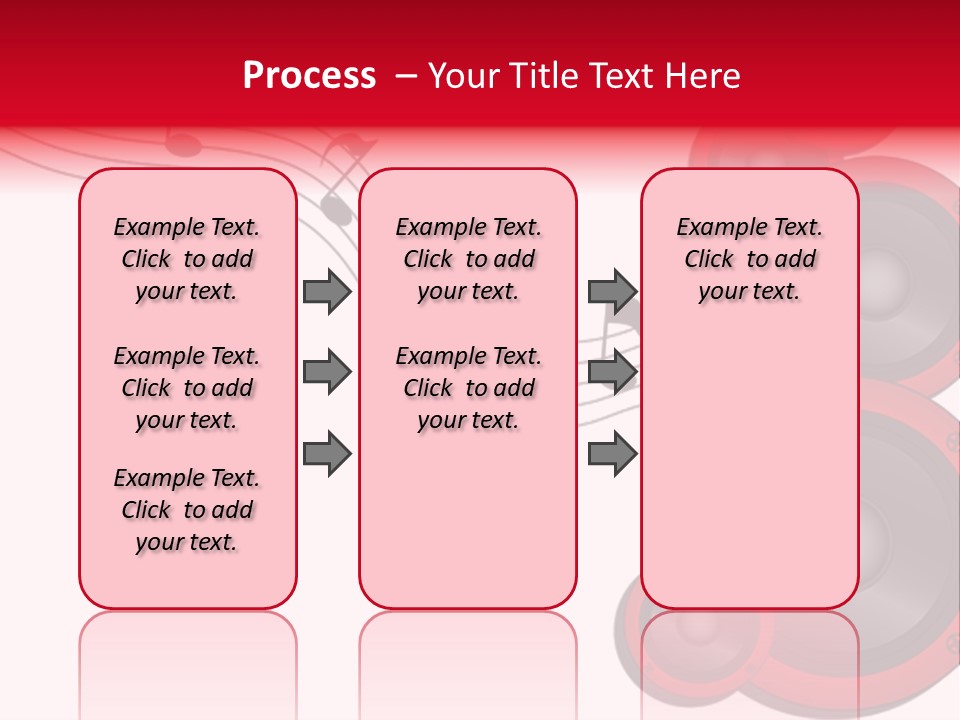 Soundwave Emit Pulse PowerPoint Template
