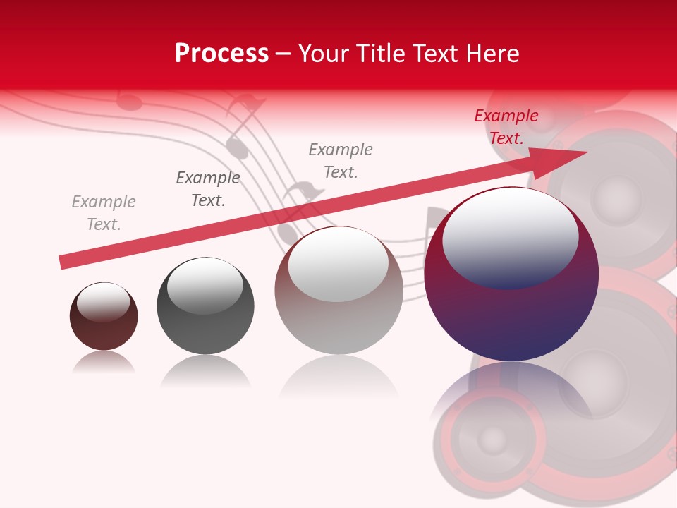Soundwave Emit Pulse PowerPoint Template