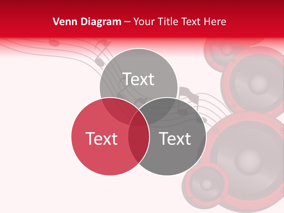 Soundwave Emit Pulse PowerPoint Template