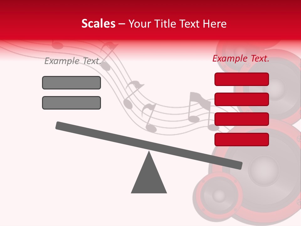 Soundwave Emit Pulse PowerPoint Template