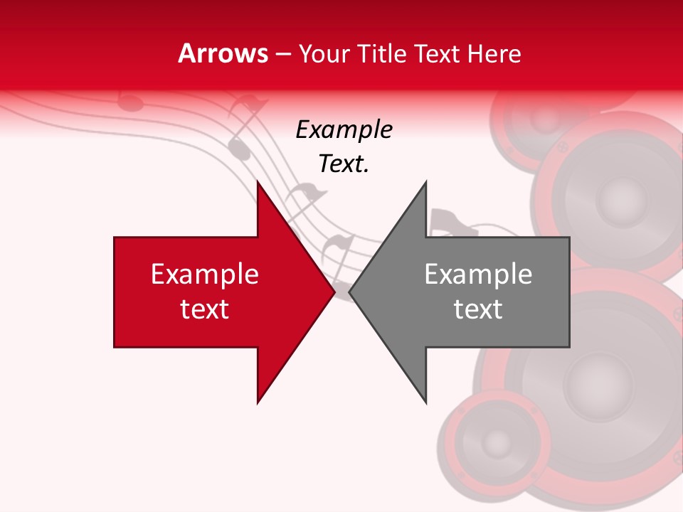 Soundwave Emit Pulse PowerPoint Template