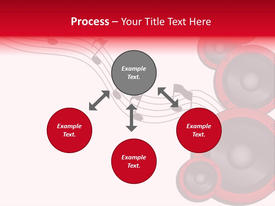 Soundwave Emit Pulse PowerPoint Template