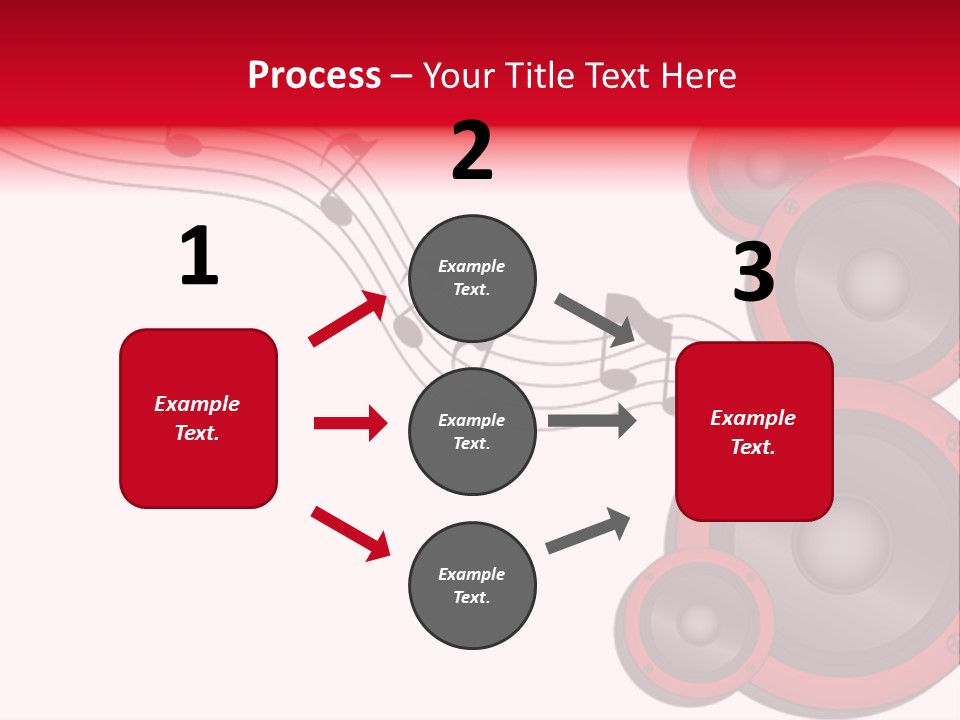 Soundwave Emit Pulse PowerPoint Template