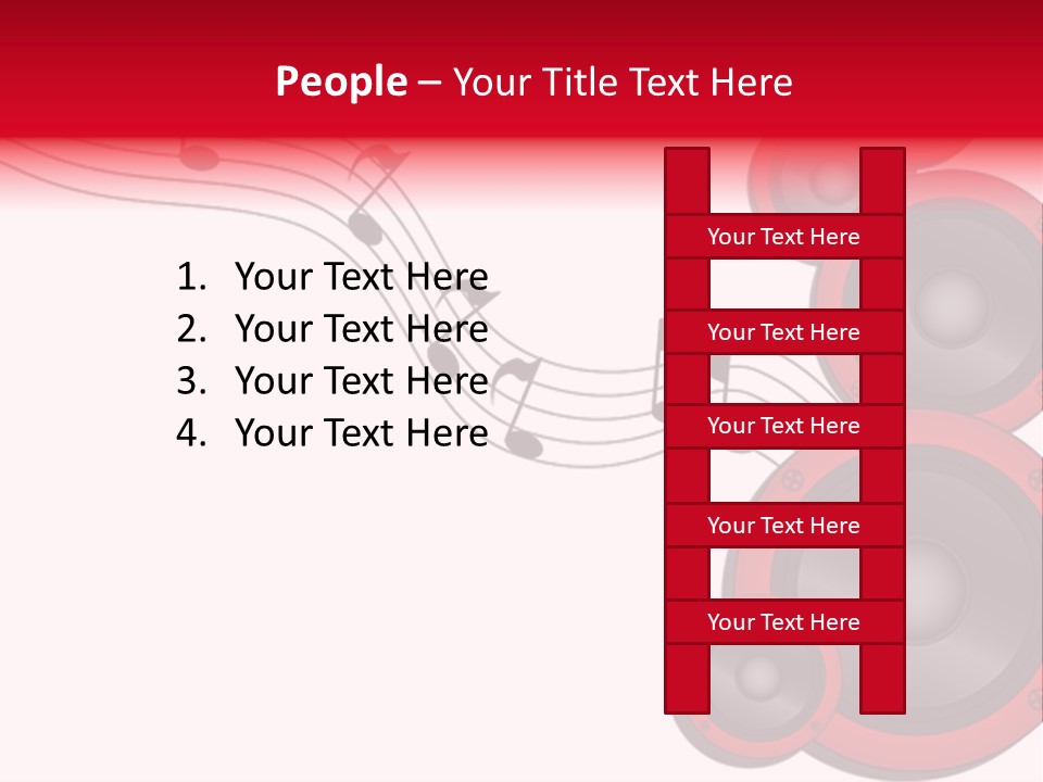Soundwave Emit Pulse PowerPoint Template