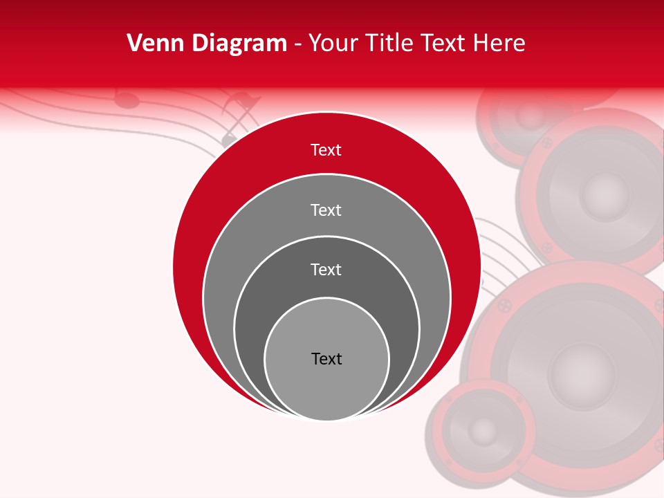 Soundwave Emit Pulse PowerPoint Template