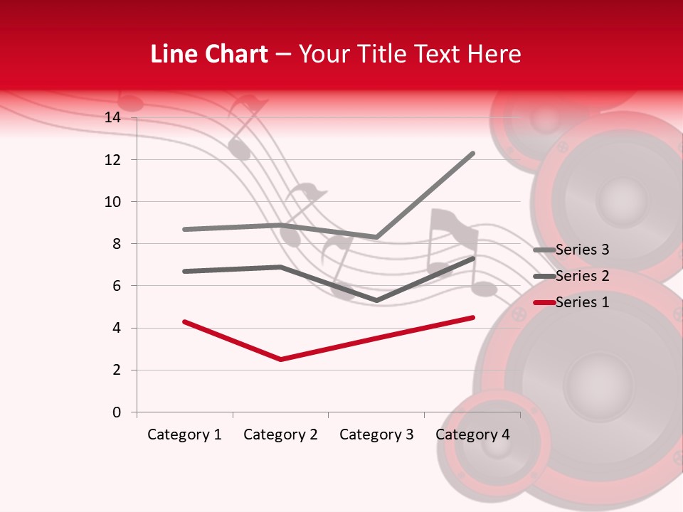 Soundwave Emit Pulse PowerPoint Template