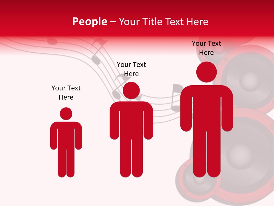 Soundwave Emit Pulse PowerPoint Template