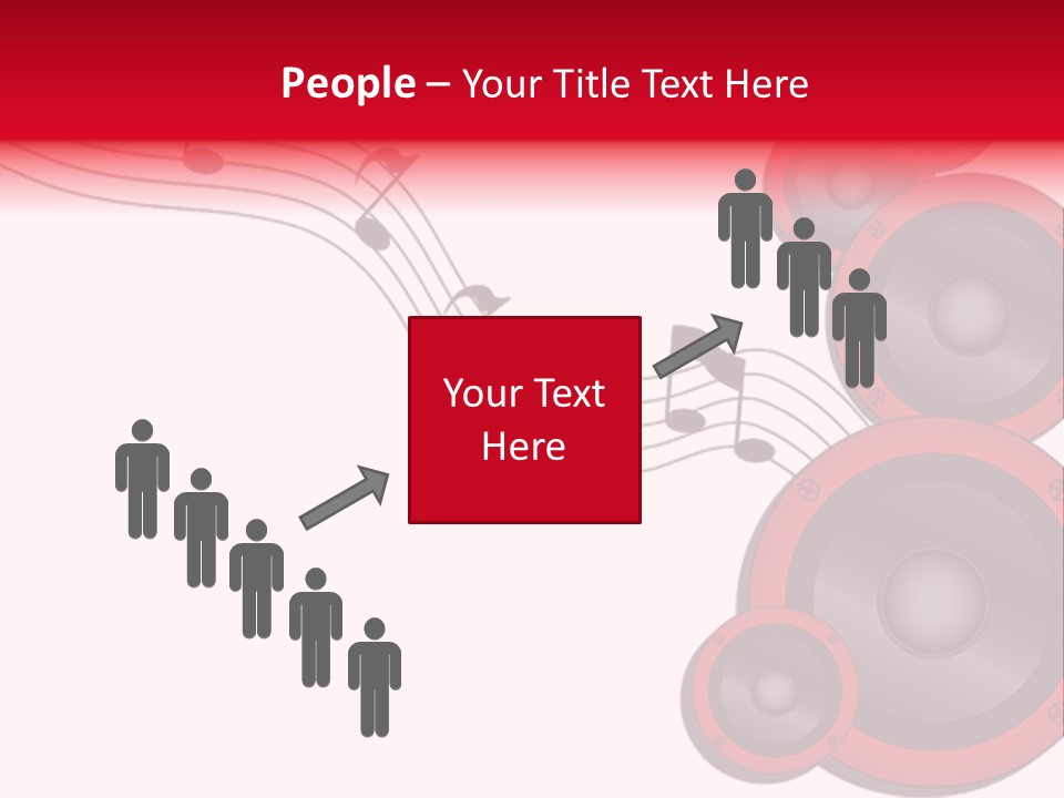 Soundwave Emit Pulse PowerPoint Template