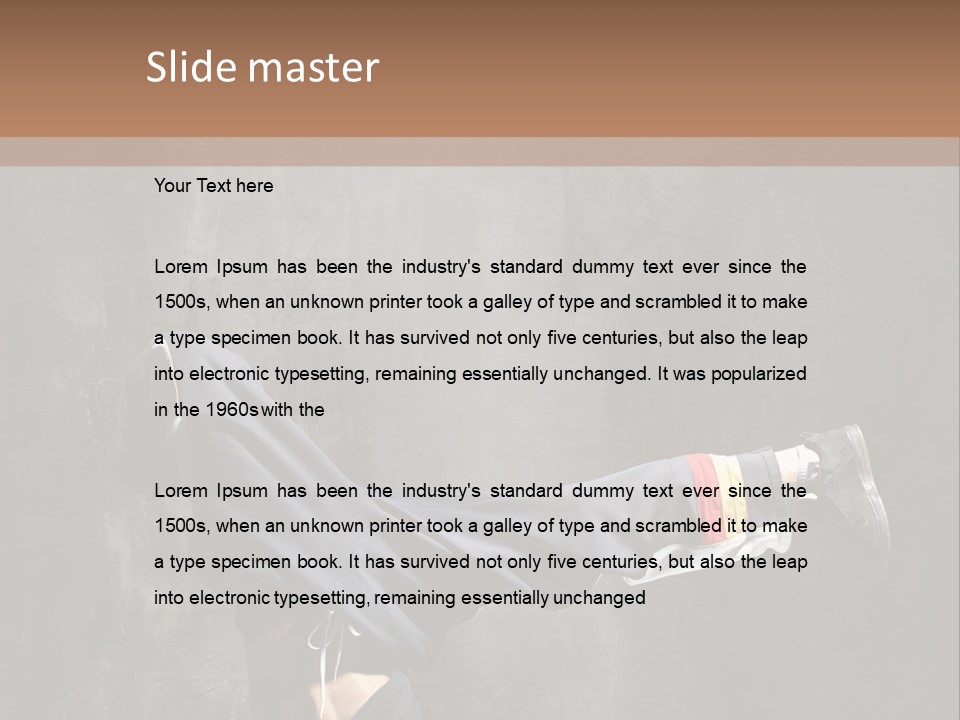 Young One Grace PowerPoint Template