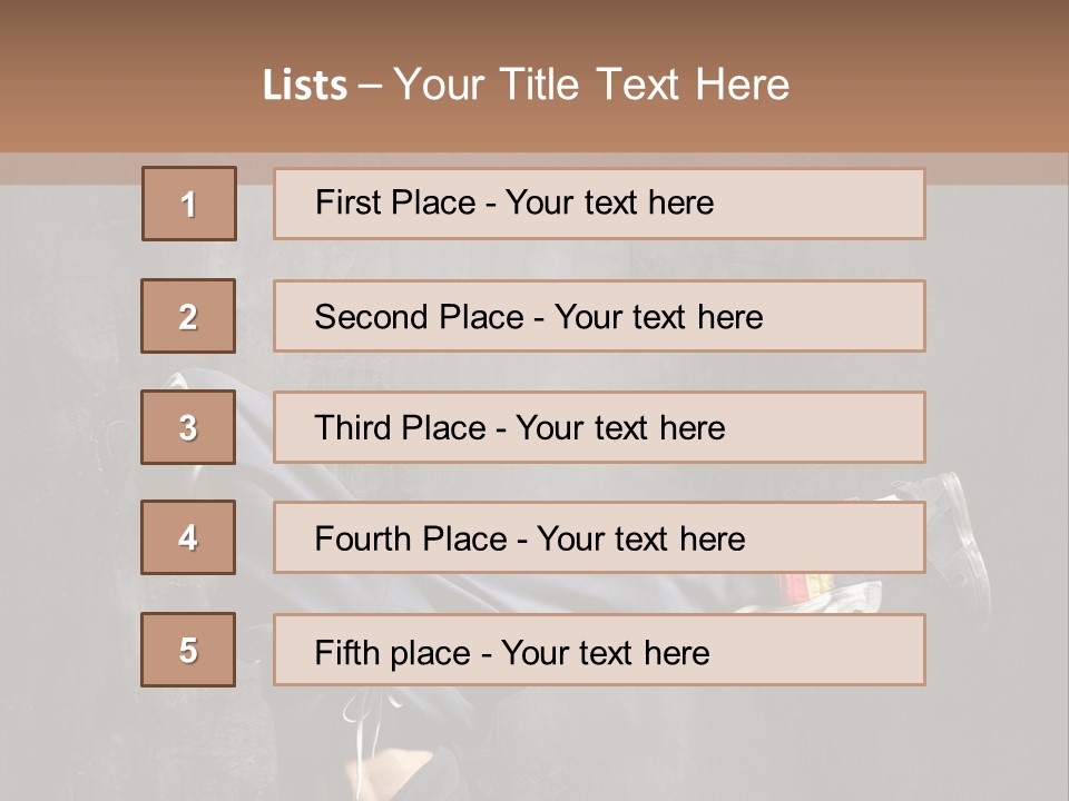 Young One Grace PowerPoint Template