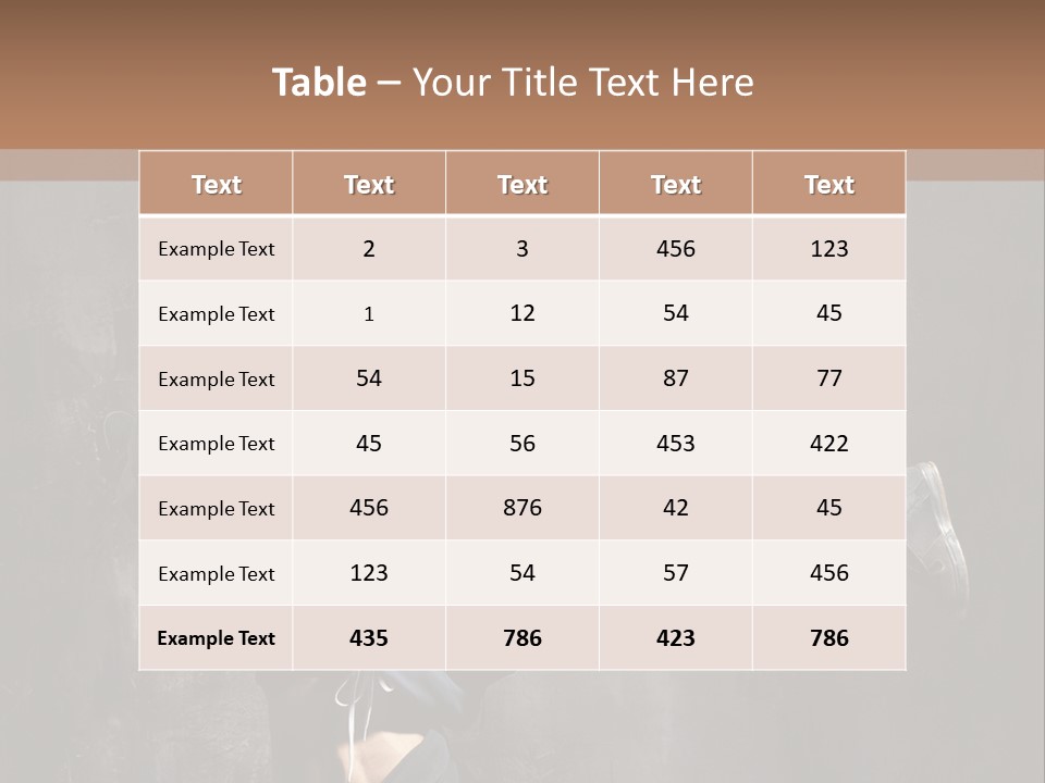 Young One Grace PowerPoint Template