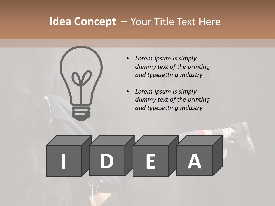 Young One Grace PowerPoint Template