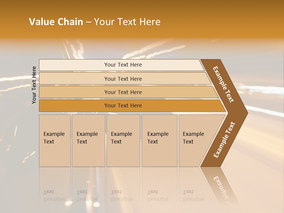 Drive Street Road PowerPoint Template