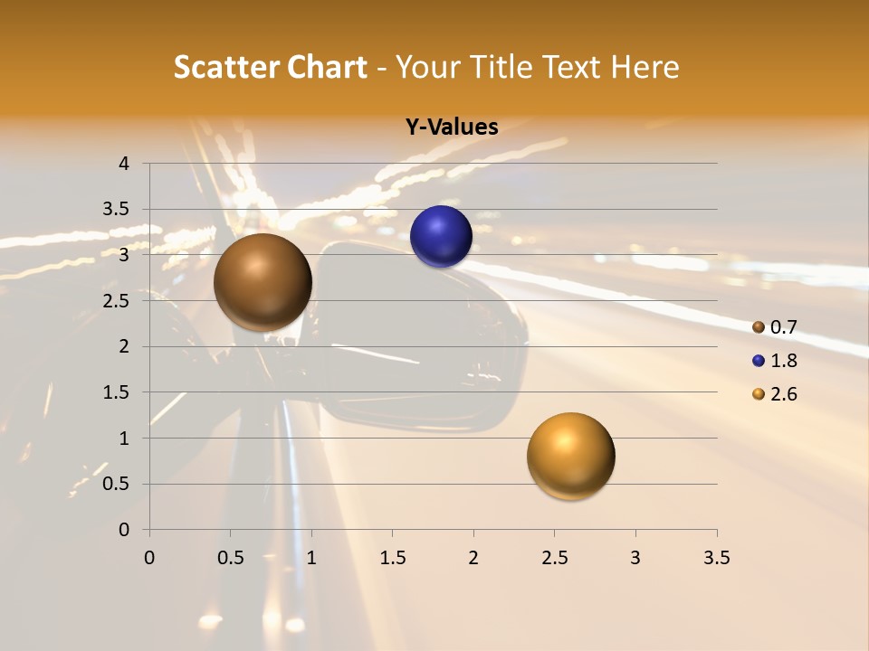 Drive Street Road PowerPoint Template
