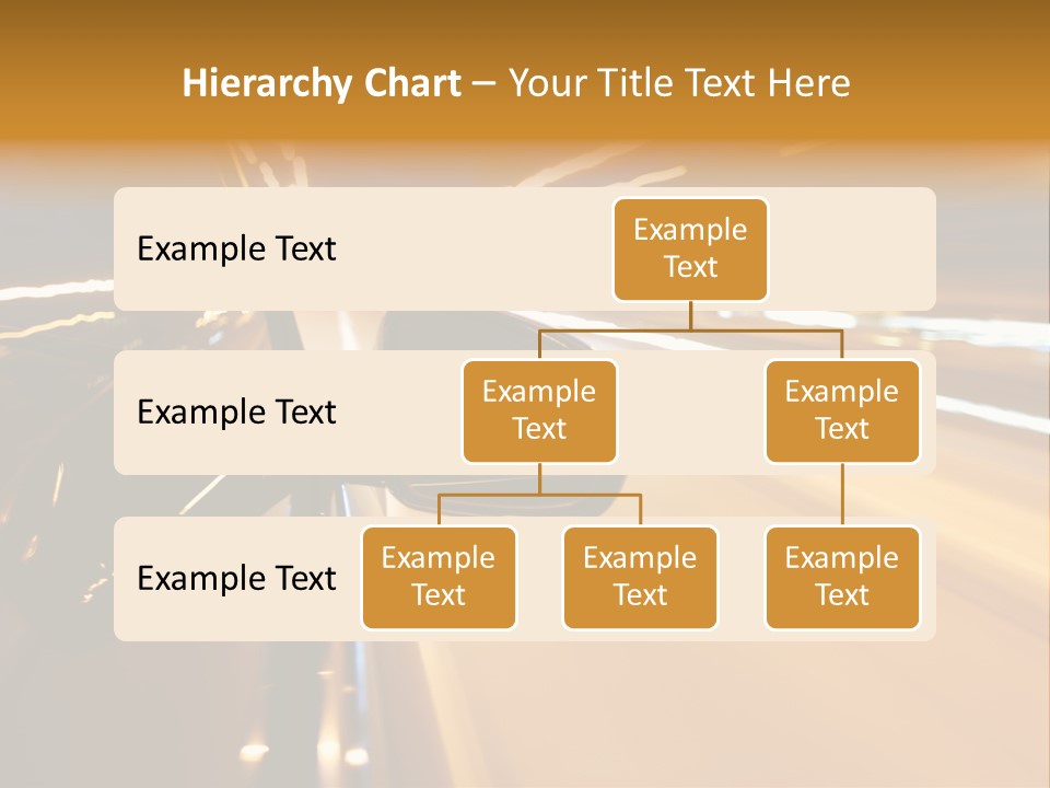 Drive Street Road PowerPoint Template