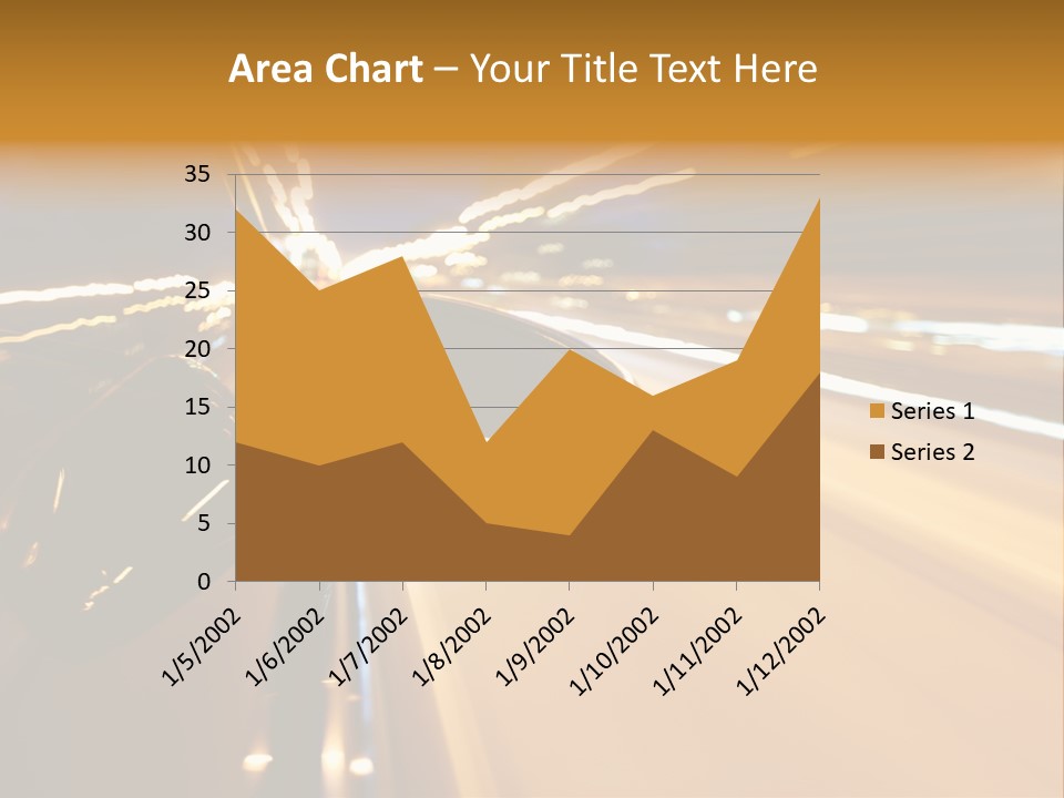 Drive Street Road PowerPoint Template