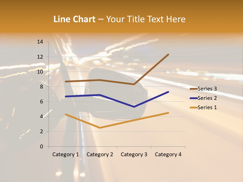 Drive Street Road PowerPoint Template