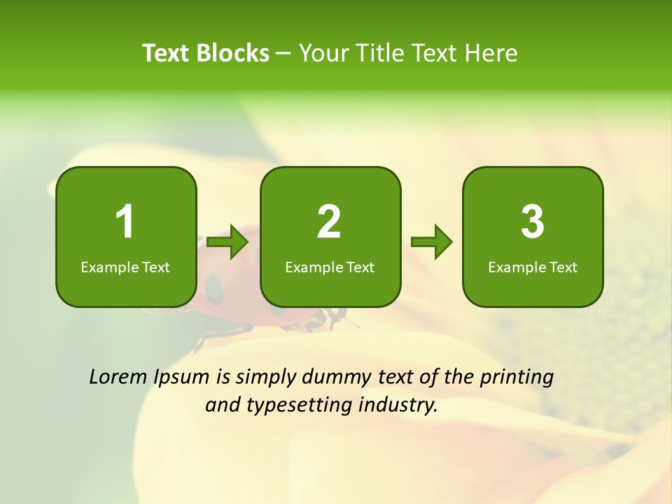 Insect Colorful Small PowerPoint Template