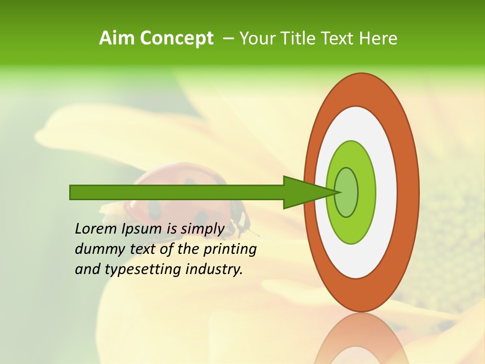 Insect Colorful Small PowerPoint Template