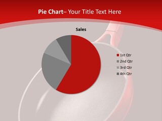 Red Kitchen Angle PowerPoint Template