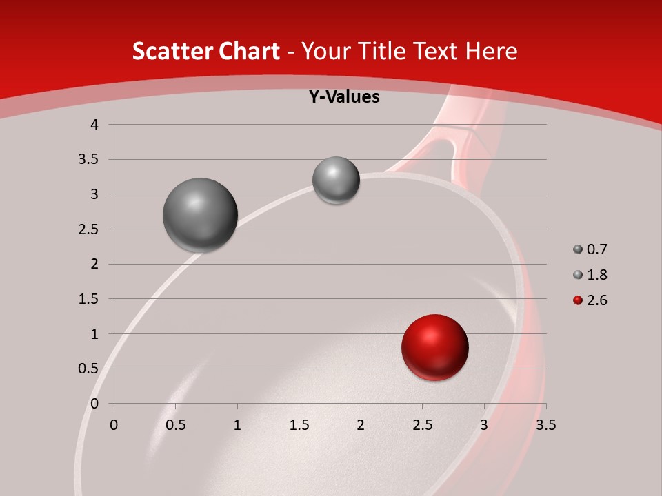 Red Kitchen Angle PowerPoint Template