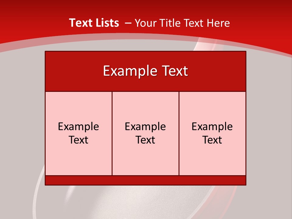 Red Kitchen Angle PowerPoint Template