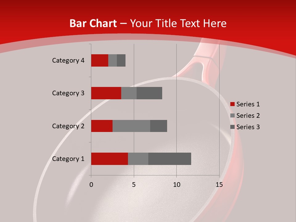 Red Kitchen Angle PowerPoint Template