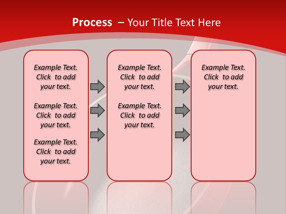 Red Kitchen Angle PowerPoint Template