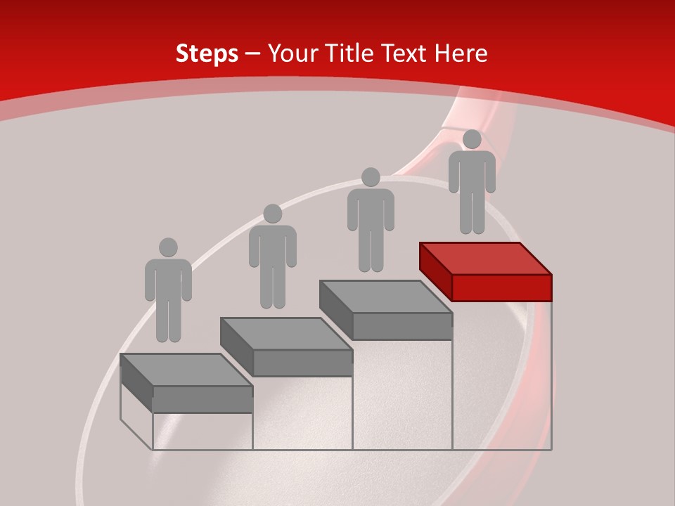 Red Kitchen Angle PowerPoint Template