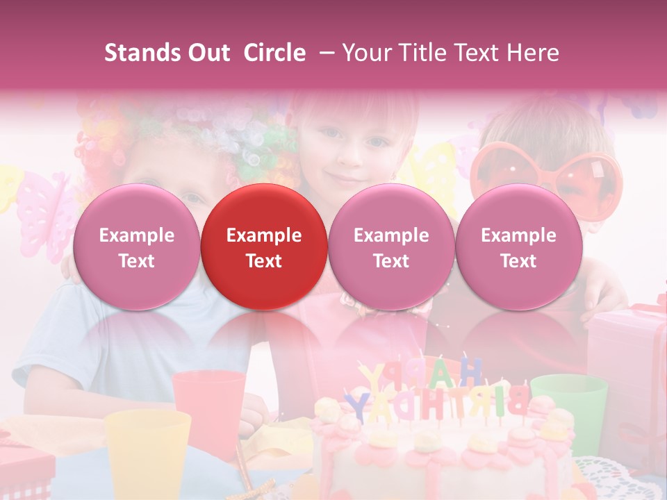 Isolated Bottle Green PowerPoint Template