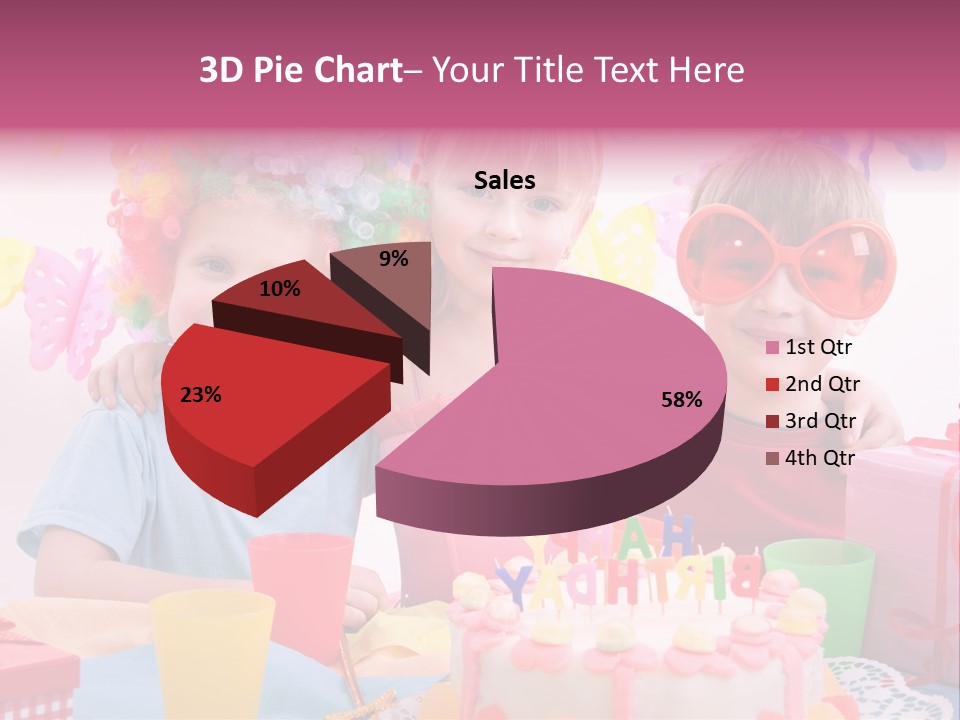 Isolated Bottle Green PowerPoint Template