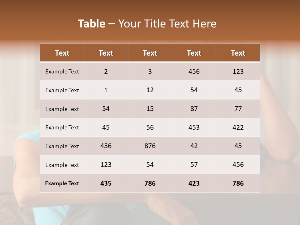 Couple Grief Casual PowerPoint Template