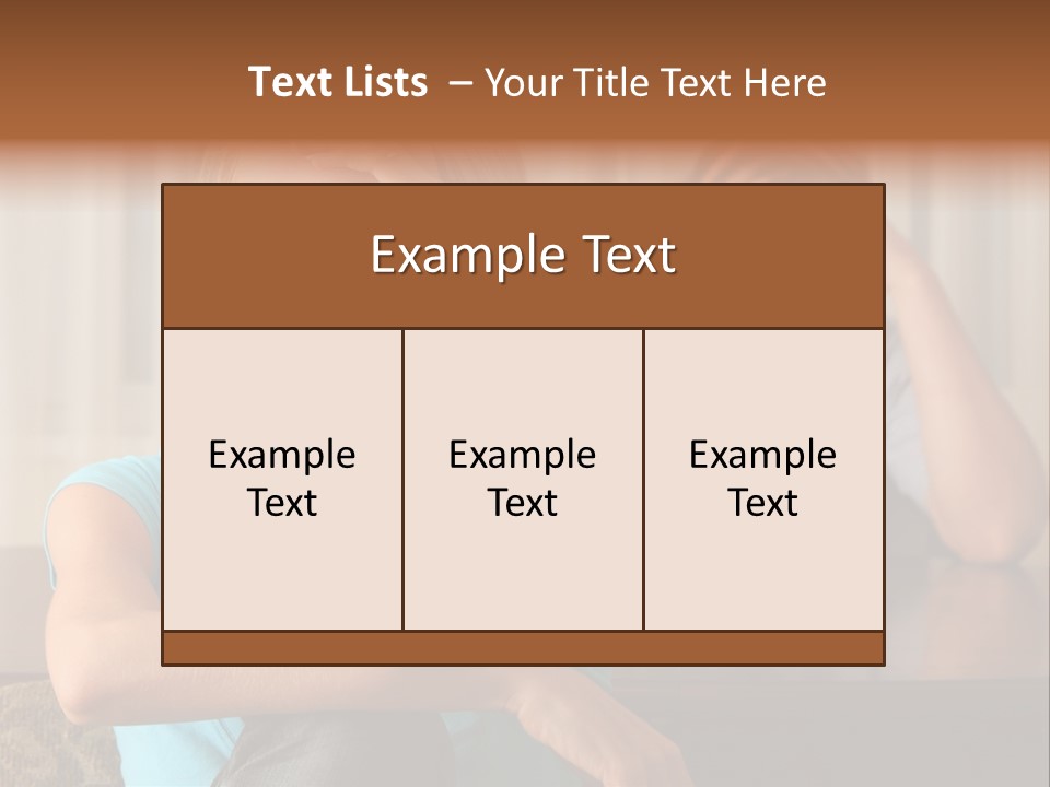 Couple Grief Casual PowerPoint Template