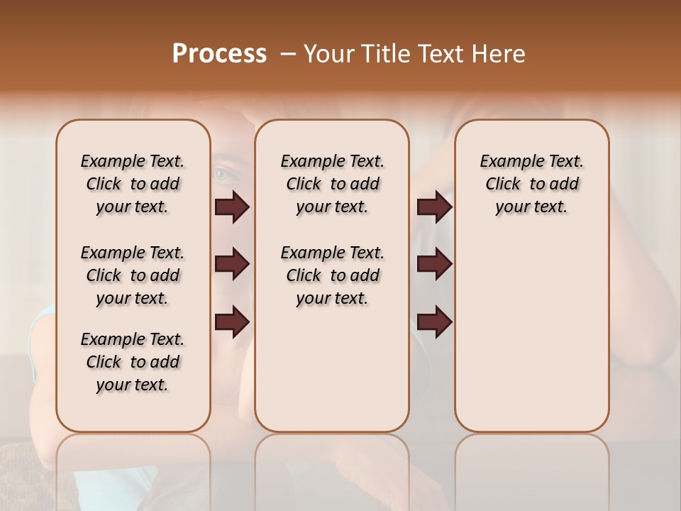 Couple Grief Casual PowerPoint Template