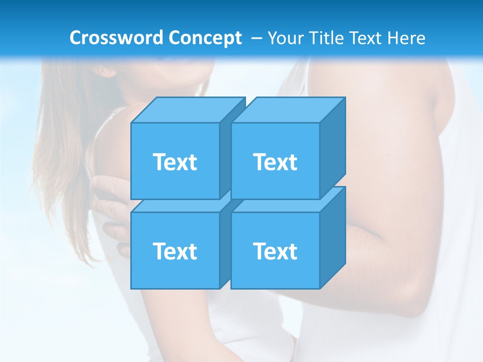 Man Background Youth PowerPoint Template
