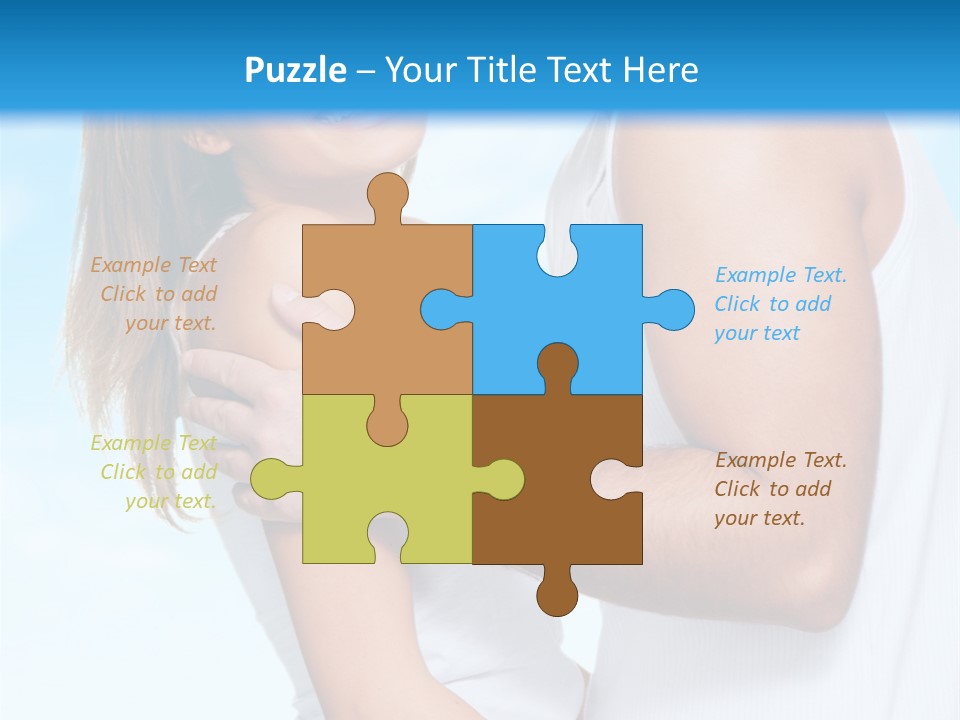Man Background Youth PowerPoint Template