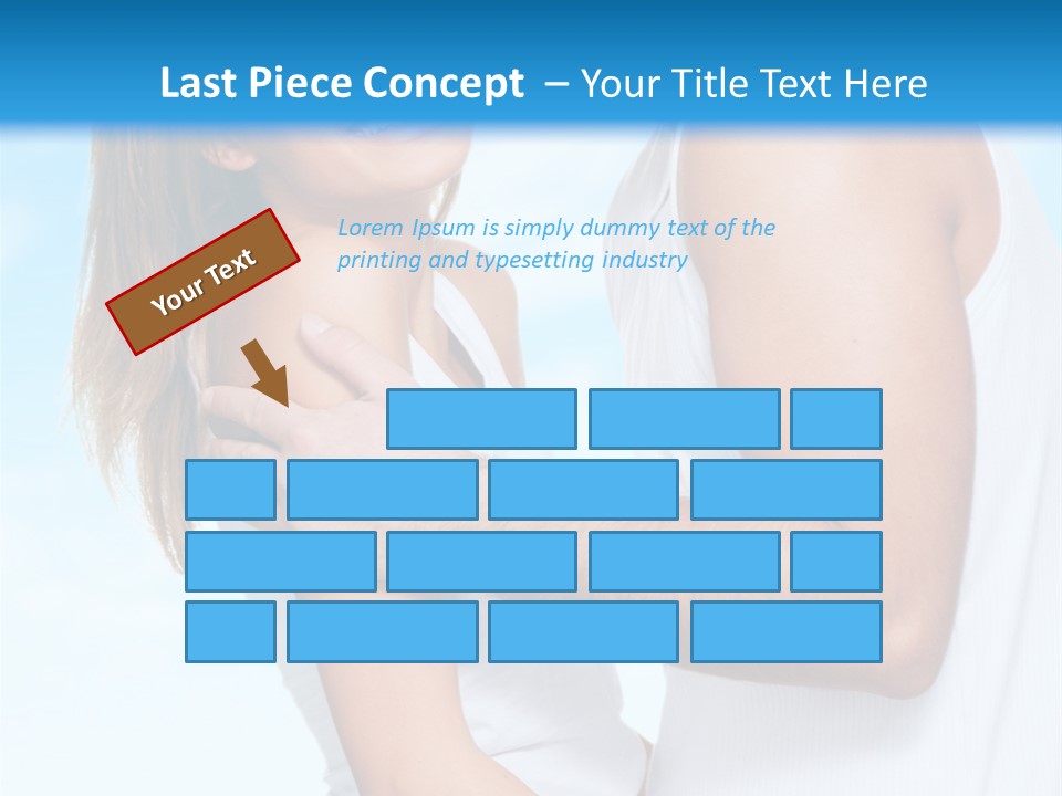 Man Background Youth PowerPoint Template