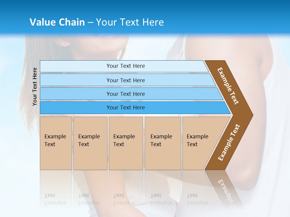 Man Background Youth PowerPoint Template