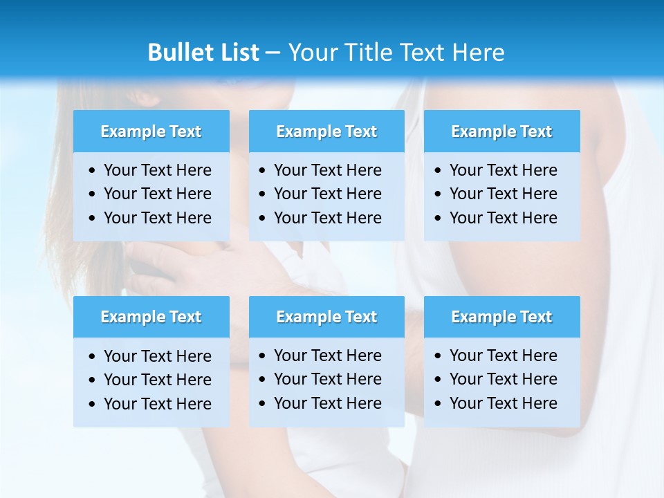 Man Background Youth PowerPoint Template