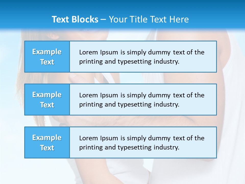 Man Background Youth PowerPoint Template