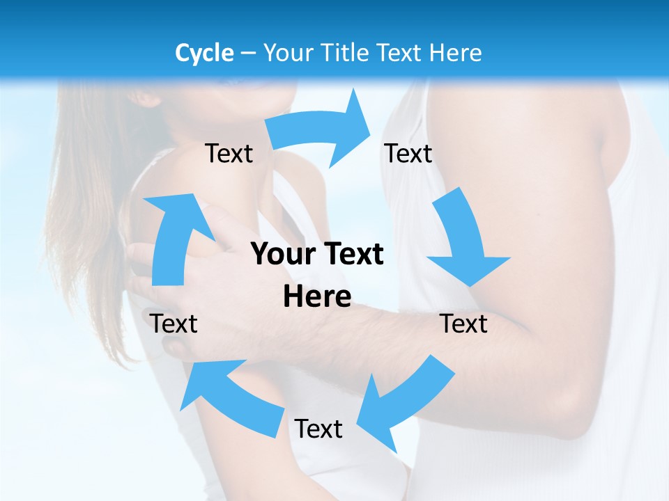 Man Background Youth PowerPoint Template