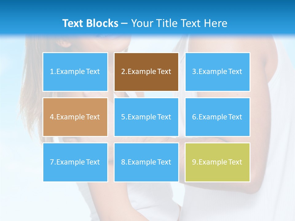 Man Background Youth PowerPoint Template