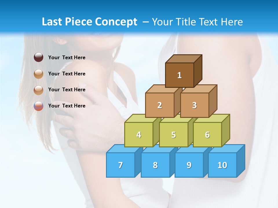 Man Background Youth PowerPoint Template