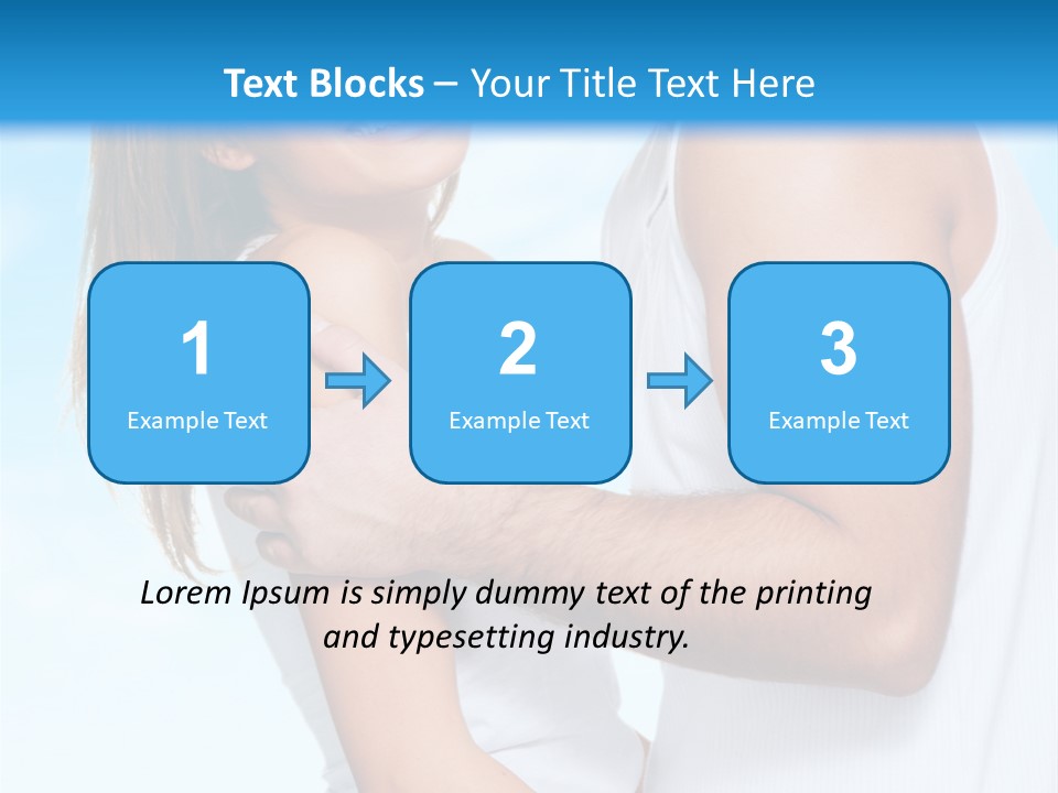 Man Background Youth PowerPoint Template