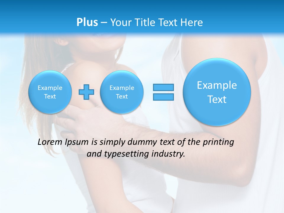 Man Background Youth PowerPoint Template