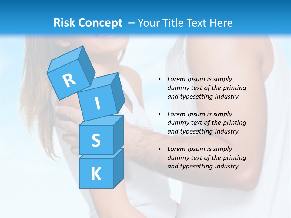 Man Background Youth PowerPoint Template
