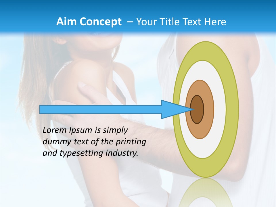 Man Background Youth PowerPoint Template