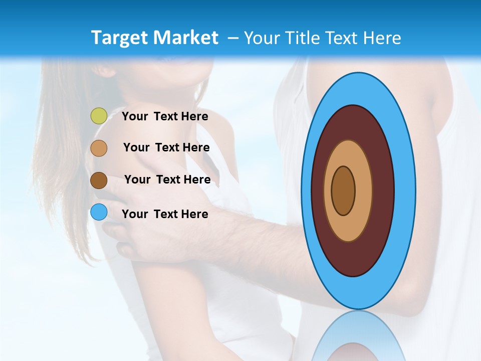 Man Background Youth PowerPoint Template
